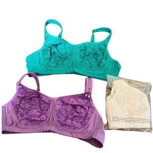 3 woman within comfort choice bras